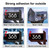 50 PCS 4 inch Reflective Adhesive Mailbox Numbers, Waterproof Vinyl Number Stickers with Easy-Peel Tabs, Includes Squeegee & Masking Tape, Strong Self-Adhesive House Numbers, Practical Gifts