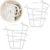 Happy Tree (2 Pack) White Fire Sprinkler Head Guard Cover Cage Protector for Both 1/2" & 3/4" Fire Head for Protecting Side Wall & Pendent Head Fire Sprinkler Covers for Ceiling
