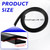 1.8M/6Ft Windshield Cowl Rubber Seal Strip,H-Shape Window Door Sunroof Seal