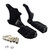 WOWTK Rear Passenger Footpegs Foot Rests Pedal Mount for Sportster 14-22