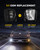 LED Fog Lights Compatible with 2013-2018 Dodge Ram 1500, 2019-2024 Classic