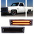 GSOWO 2 PCS [Upgraded] Amber LED Side Marker Light for 1981-1991 Chevy C10 C20 C30 GMC C1500 C2500 Suburban Blazer Jimmy, Smoked Lens Front Turn Signal Indicator, Side Fender Sidemarker Lamps