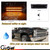 GSOWO 2 PCS [Upgraded] Amber LED Side Marker Light for 1981-1991 Chevy C10 C20 C30 GMC C1500 C2500 Suburban Blazer Jimmy, Smoked Lens Front Turn Signal Indicator, Side Fender Sidemarker Lamps