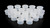 SummitLink Pool Fence Hole Plug Deck Patio Ground Cover Caps (30pcs, Clear (Heavy Duty))