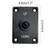3 Way On/Off/On Toggle Tilt Switches 12V 15A for Marine Boat, Trim Switch Momentary Up Down 3 Position Control Waterproof Cap, Transfer Switch with Mounting Plate(1-3/4"" W X 2-1/2"" H)