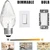 F15 40W Incandescent Light Bulbs, Daylight White 5000K,ge Light Bulbs 40 watt,Dimmable,E26 Medium Base,Vintage Wrinkle Glass Cover 4PACK