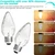 F15 40W Incandescent Light Bulbs, Daylight White 5000K,ge Light Bulbs 40 watt,Dimmable,E26 Medium Base,Vintage Wrinkle Glass Cover 4PACK