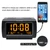 DreamSky Alarm Clock Radio for Bedrooms with Battery Backup