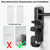 CPAP Hose Holder for Bed (Wall-Damage-Free),CPAP Hanger for Hose and Mask,Rotating Telescopic Arm Prevents Tubing from Getting Tangled.Cpap Hooks Keep The Cpap Supplies Bedside Tidy.(Matte Black)