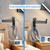 CPAP Hose Holder for Bed (Wall-Damage-Free),CPAP Hanger for Hose and Mask,Rotating Telescopic Arm Prevents Tubing from Getting Tangled.Cpap Hooks Keep The Cpap Supplies Bedside Tidy.(Matte Black)