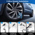 RV Tire Pressure Monitoring System -TPMS Tire Pressure Monitor with 6 Sensors,M12-3 TPMS Solar Charge & USB Color LCD Display, 0-9.9BAR/144PSI Range, 6 Alarm Modes for RV/Trailer/Truck IP67