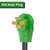 RVGUARD 50 Amp NEMA 14-50P to 6-50R Welder Adapter Cord 12 Inch