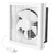 Fanspex 8" Shutter Exhaust Fan for Bathroom, Garage, Greenhouse & Attic