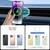 LUNQIN Car Magnetic Phone Mount for Mazda CX-90 CX90 2024 2025 2026 and Mazda CX-70 CX70 2025 2026 Auto Accessories Best Cellphone Holder Fast 15W Wireless Charger Cell Phones Charging Screen Stand