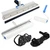 GRGTHDS Self-Levelling Cement Tool Kit,Spike Roller for Self Leveling Cement,Epoxy Floor Tools,Roller Brush,Floor Construction Roller Spiked Shoes,Stainless Steel Scraper Self-Leveling Rake(Blue)