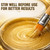 Weather Resistant Water Based Gold Paint, Gold Leaf Effect, Outdoor Gold Paint for Metal, Wood, Stone, Brilliant Shine, 5.29oz