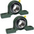 SACKORANGE 2 Pack UCP206-20 Pillow Block Bearing - 1-1/4 Inch Mounted Pillow Block Bearings Solid Cast Iron Base - Self Alignment (UCP206)