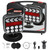BeltandRoad USB-C Wireless Trailer Lights,Adjustable Magnetic LED Trailer Lights with Reflectors, Rechargeable Tow Tail Light Kit for Trucks, Boats, RVs, Campers, IP67 Waterproof