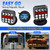 BeltandRoad USB-C Wireless Trailer Lights,Adjustable Magnetic LED Trailer Lights with Reflectors, Rechargeable Tow Tail Light Kit for Trucks, Boats, RVs, Campers, IP67 Waterproof