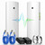 Wireless Bridge Point to Point Outdoor WiFi, Wireless Network Expansion Kit, Long Range High Speed 5G | 2 Units Bridge Kit Complete Pre-Configured - P2P Long Range (2Pack)