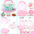 Gawren-H&E Cake Decorating Kit,Baking Supplies Tools for Beginners & Pros