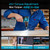 Cordless Drill Impact Driver Brushless Power Tool Combo Kits for Home DIY
