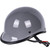 Yesmotor Motorcycle Helmet Half Shell Hawk Style Helmets Compact Lightweight Open Face for Motorcycle Street Bike Cruiser Moped - DOT Approved (Gray,M)