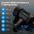 YYIF Rechargeable Spotlight Flashlight 2000,000 Lumen LED, IP67 Waterproof Spot Light Bright with COB Flooding Light for Long Runtime, Hunting Light Outdoor with Red Filter for Boating Camping Hiking