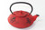 Japanese Antique 24 fl oz Red Fu Lu Shou Xi Chinese Cast Iron Teapot Tetsubin with Infuser F15354 ~ We Pay Your Sales Tax