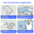 LOCBONDSO Strong Hold Rearview Mirror Adhesive Repair Kit