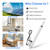 ECO-WORTHY Heavy Duty 330lbs/1500N Solar Tracker Linear Actuator Multi-Functions with Mounting Brackets (12V, 12") IP54 Waterproof 300mm Stroke Linear Motion Actuator