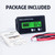12V 24V 36V 48V Battery Capacity Indicator Golf Cart Voltage Meter with LCD Display Green Backlight, Waterproof Monitor Gauge Digital Voltmeter Testers for 3S-26S Lithium Battery&Lead-Acid Batteries