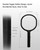 Faicuk Bug Zapper Racket, Electric Fly Swatter, Black