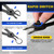 DASBET 14PCS Snap Ring Pliers Set with 45°/90° Bent & Straight