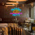 21x15 Inch Large Feed Me Tacos and Tell Me I'm Pretty Neon Sign, Tacos Open LED Neon Lights Signs with Remote Dimmer, Dimmable Mexican Food Lights Up for Dining Room, Coffee, Beauty Bar
