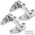 316 Stainless Steel Boat Hatch Hinges,3.62inchx 2.87inch (92 X 73 mm) Polished Marine Hinge,Marine Boat Hatch Heavy Duty Hinges with Screws,for Boats, Yachts, Doors, Deck,Windows, Cabinets (2 Pack)
