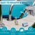 Zylorix One-Stop Pool Anchor Removal Tool Kit with 5 PCS Brass Pool Cover Anchors for Lock Inground Pool Cover, Anchor Replacement Tool Kit, Removal and Reinstall Anchors Tool Kit with Storage Box