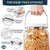 Dwbligt 1.5 Gallon Glass Fermentation Jars with Lids & Airlocks, 2 Pack