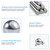 Breezliy 1Pc 3" inch Bearing Balls Diameter Hardened Chrome Solid Steel Ball 76.2mm Assorted Loose Bicycle Bearing Balls