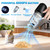 Lyrzzey Guinea Pig Poop Vacuum: 6000Pa Powerful Suction, Cordless Handheld Spot Cleaning Tool for Guinea Pig, Rabbit, Hamster, Chinchilla & Small Animal Cages-Black