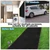 Hlimior 36 ft x 18 ft Black Pool Leaf Net for Rectangle Inground Above Ground Pool Screen Fine Mesh Sunshade Catches Leaves