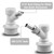 6Pcs Keg Disconnect Ball Lock Keg Fitting Set Grey Quick Ball Lock MFL Disconnect with Stainless Steel 5/16'' Gas Barbs for Corny Ball Lock Keg by MUGLIO