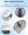 813396 Gas Stove Knobs Fit for Wolf CT36G CT36G/S CT36G/S-LP Stainless