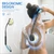 Gobiteli Loofah with Handle,Adjustable Long Handle Exfoliating Back Loofah for Deep Cleaning, Loofah Stick for Men Women