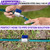 Josaton 2Pack 3/8" Hose ID Barb Mini Ball Valve with Clamps Kit