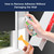 iHomeBlinds 100% Flexible Blackout Light Blocking Strips 60" 78" 118" for Blinds & Shades 2PCS (118" 2PCS)