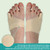 WooTshu Tailor Bunion Corrector Pads for Pinky Toe Relief, Little Toe Separator, Overlapping, Soft Silicone Gel Bunion Pad with Anti-Slip (L)