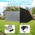 Microwave Vent Range Hood Vent Wall Vent Cap for 3-1/4"x10"Rectangular Duct