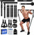 Pilates Bar Kit with Resistance Bands for Working Out, 210lbs Heavy Resistance Bands with Handles, Pilates Equipment with Resistance Band Bar for Men Women, Home Gym Full Body Workout Equipment