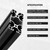 SeekLiny 2 Pack 4080 T Slot Aluminum Extrusion 300mm Black